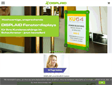 Tablet Screenshot of displaid.com